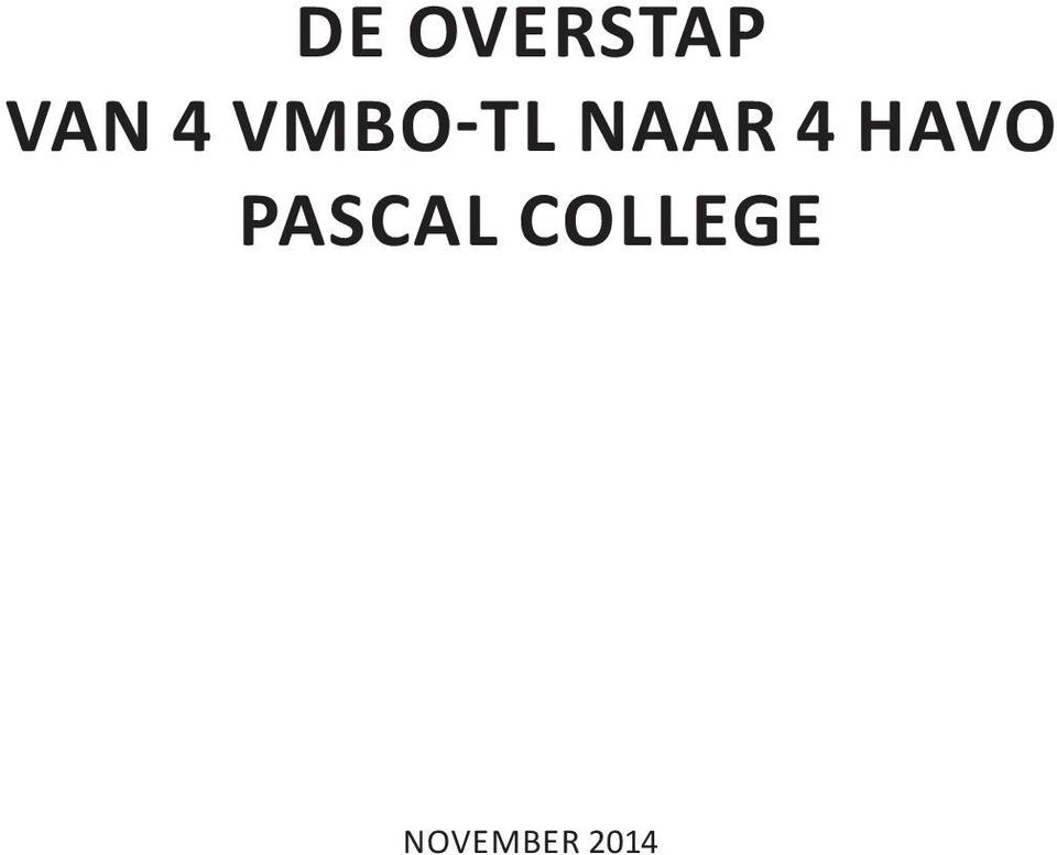 HAVO PASCAL