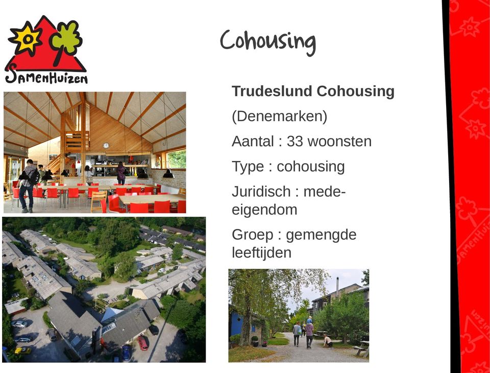 Type : cohousing Juridisch :