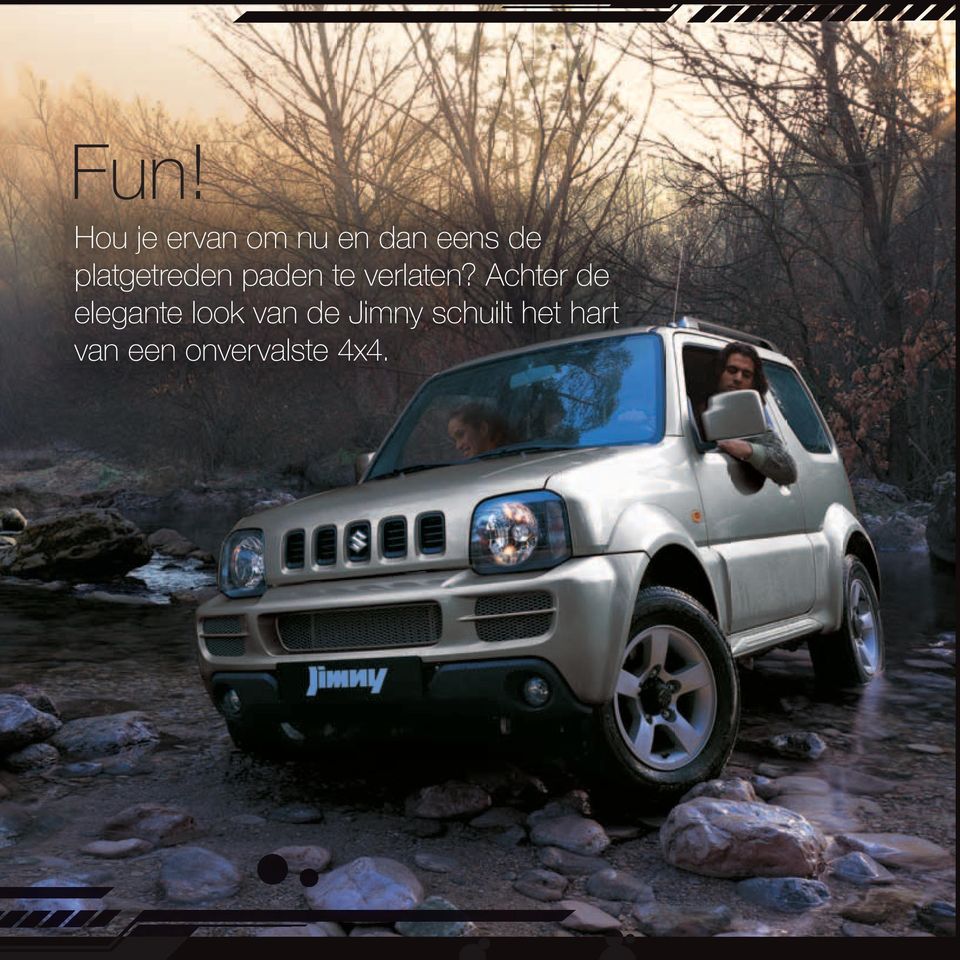 Achter de elegante look van de Jimny