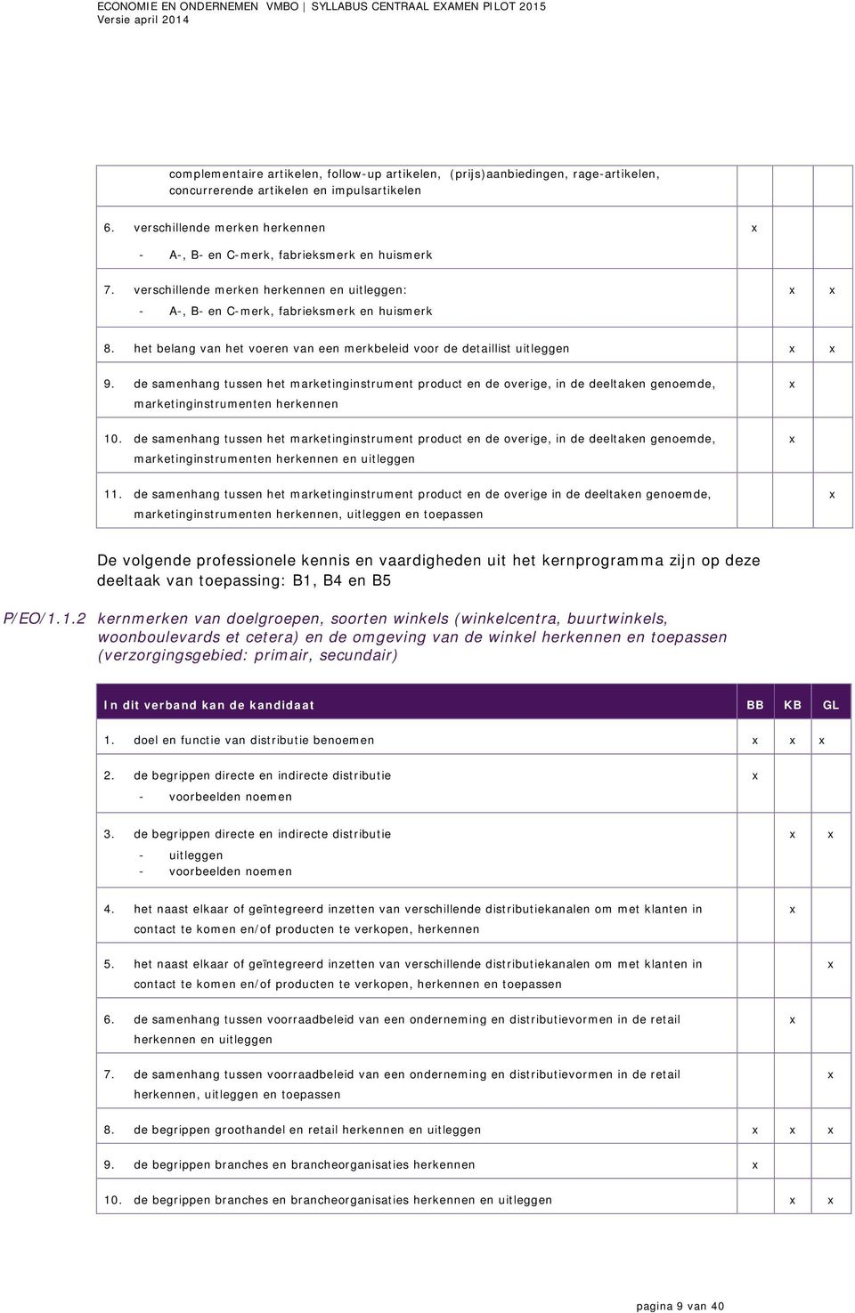 het belang van het voeren van een merkbeleid voor de detaillist uitleggen 9.