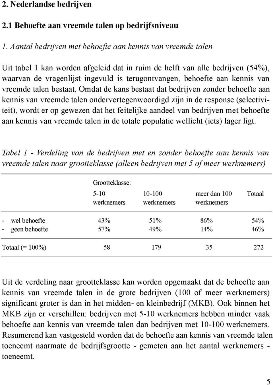 aan kennis van vreemde talen bestaat.