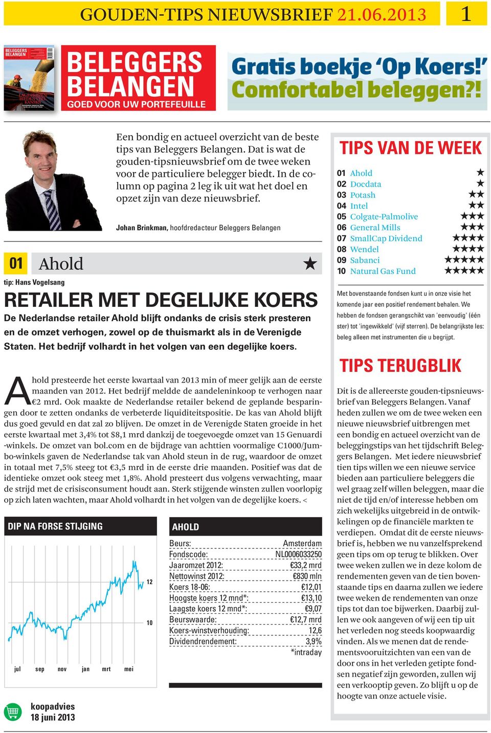 58 GOUDEN-TIPS NIEUWSBRIEF 21.06.