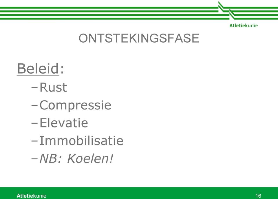 Compressie Elevatie