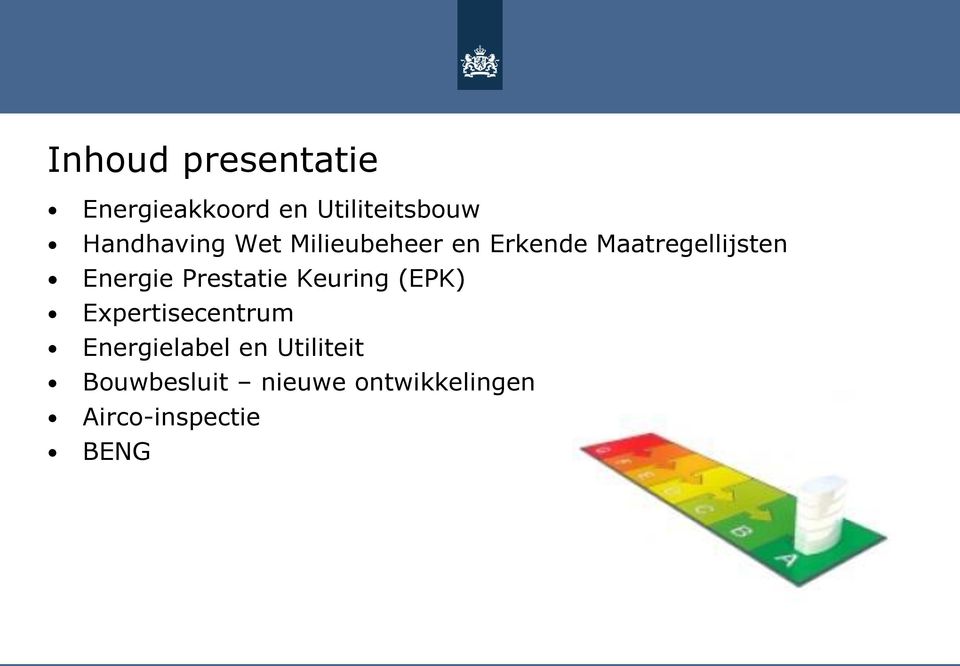 Energie Prestatie Keuring (EPK) Expertisecentrum