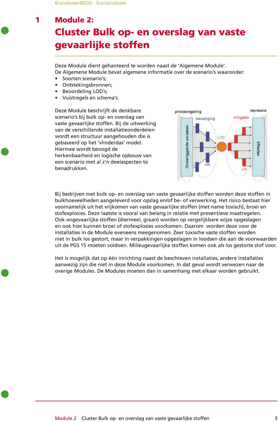 Bij de uitwerking van de verschillende installatieonderdelen wordt een structuur aangehouden die is gebaseerd op het vlinderdas model.