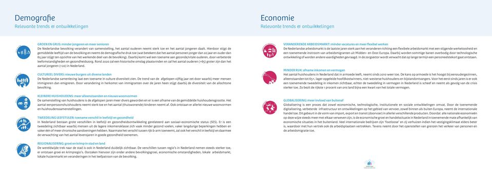 Hierdoor stijgt de gemiddelde leeftijd van de bevolking en neemt de demografische druk toe (wat betekent dat het aantal personen jonger dan 20 jaar en ouder dan 65 jaar stijgt ten opzichte van het