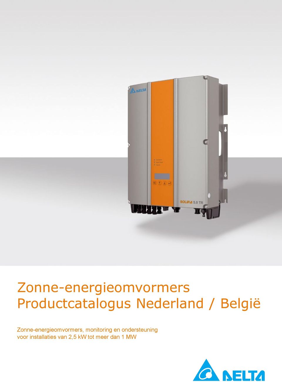 Zonne-energieomvormers, monitoring en