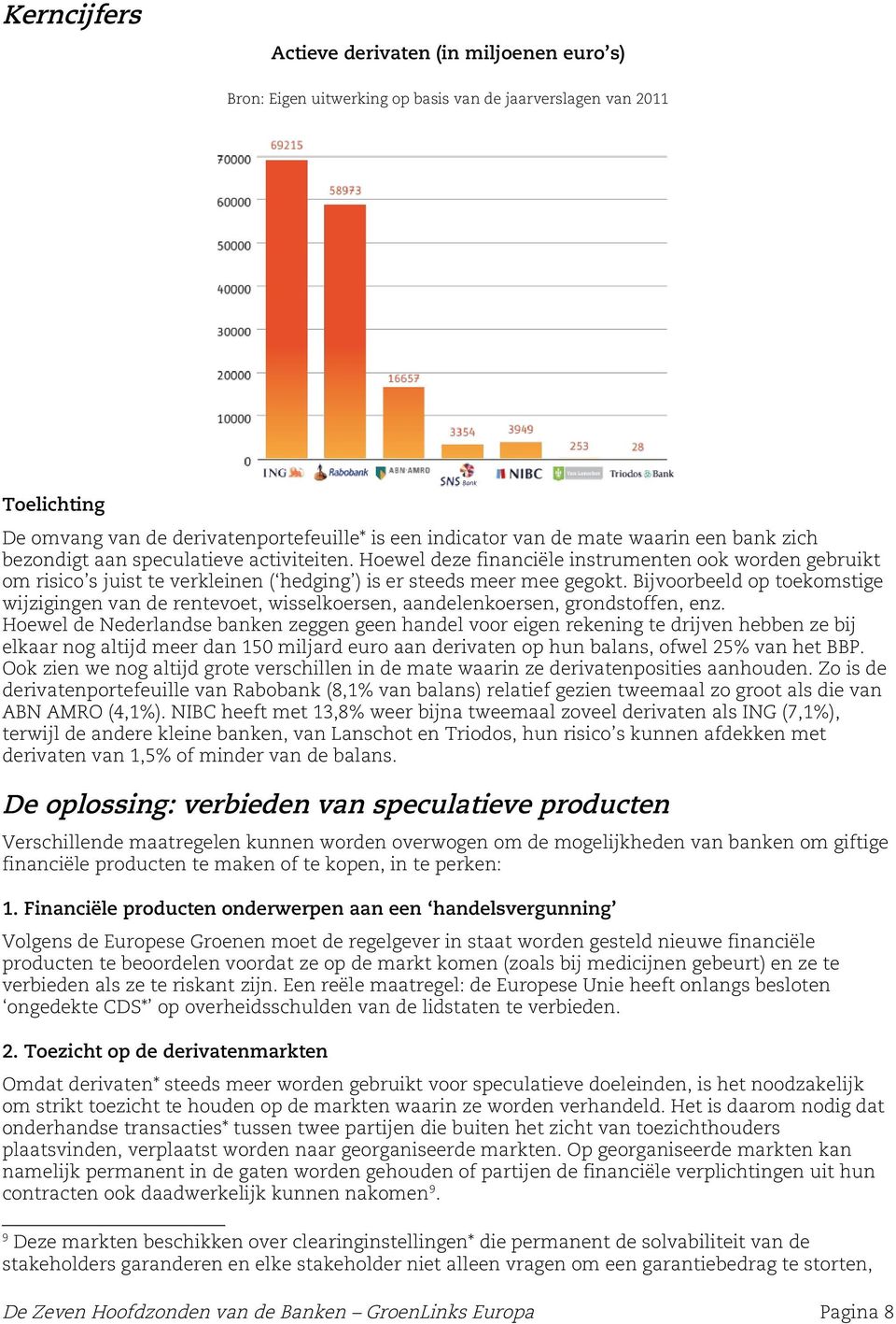 Bijvoorbeeld op toekomstige wijzigingen van de rentevoet, wisselkoersen, aandelenkoersen, grondstoffen, enz.