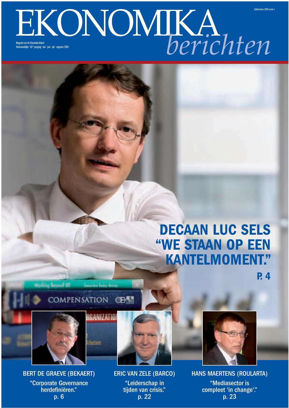 4 Bert De GraeVe (Bekaert) corporate Governance herdefiniëren. p.