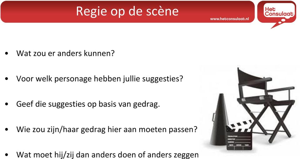 Geef die suggesties op basis van gedrag.