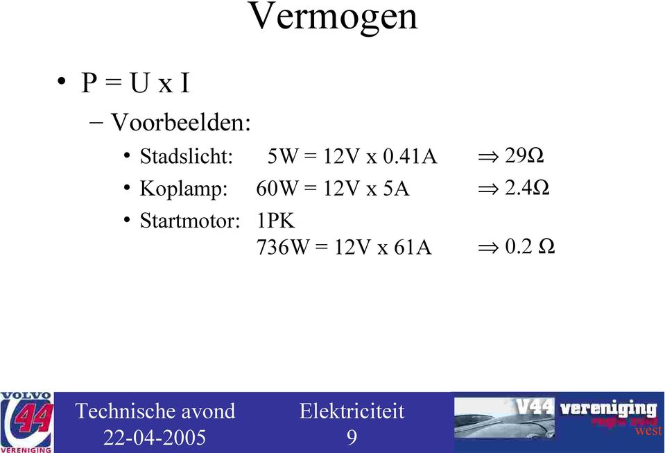 41A Koplamp: 60W = 12V x 5A