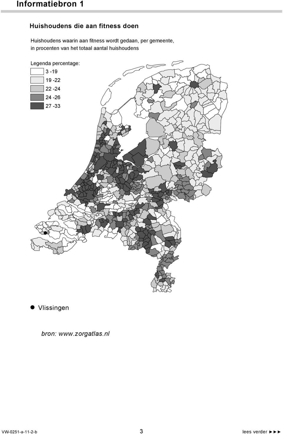 totaal aantal huishoudens Legenda percentage: 3-19 19-22 22-24