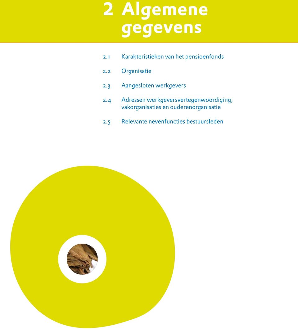 2 Organisatie 2.3 Aangesloten werkgevers 2.