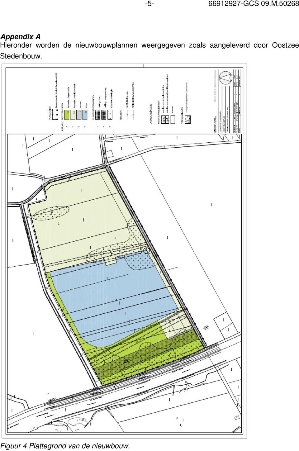 nieuwbouwplannen weergegeven zoals