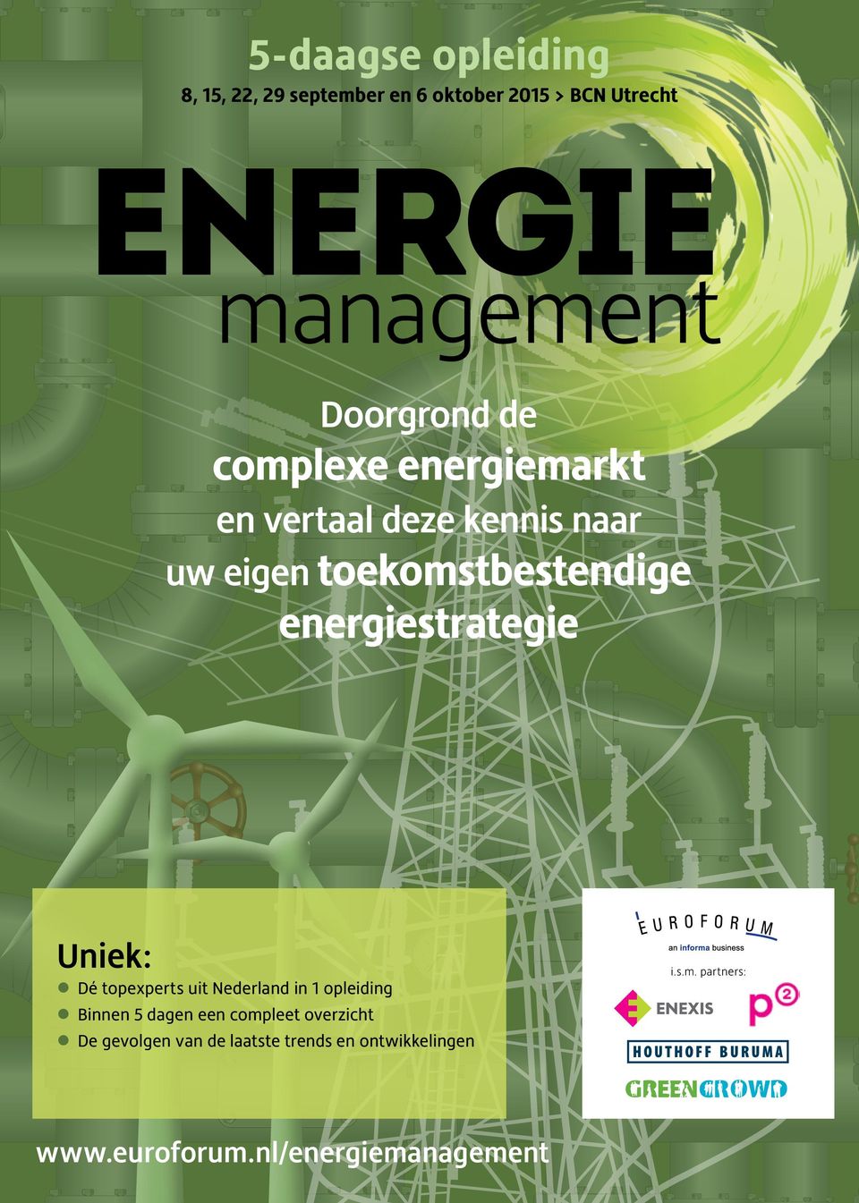toekomstbestendige energiestrategie Uniek: Dé topexperts uit Nederland in 1 opleiding