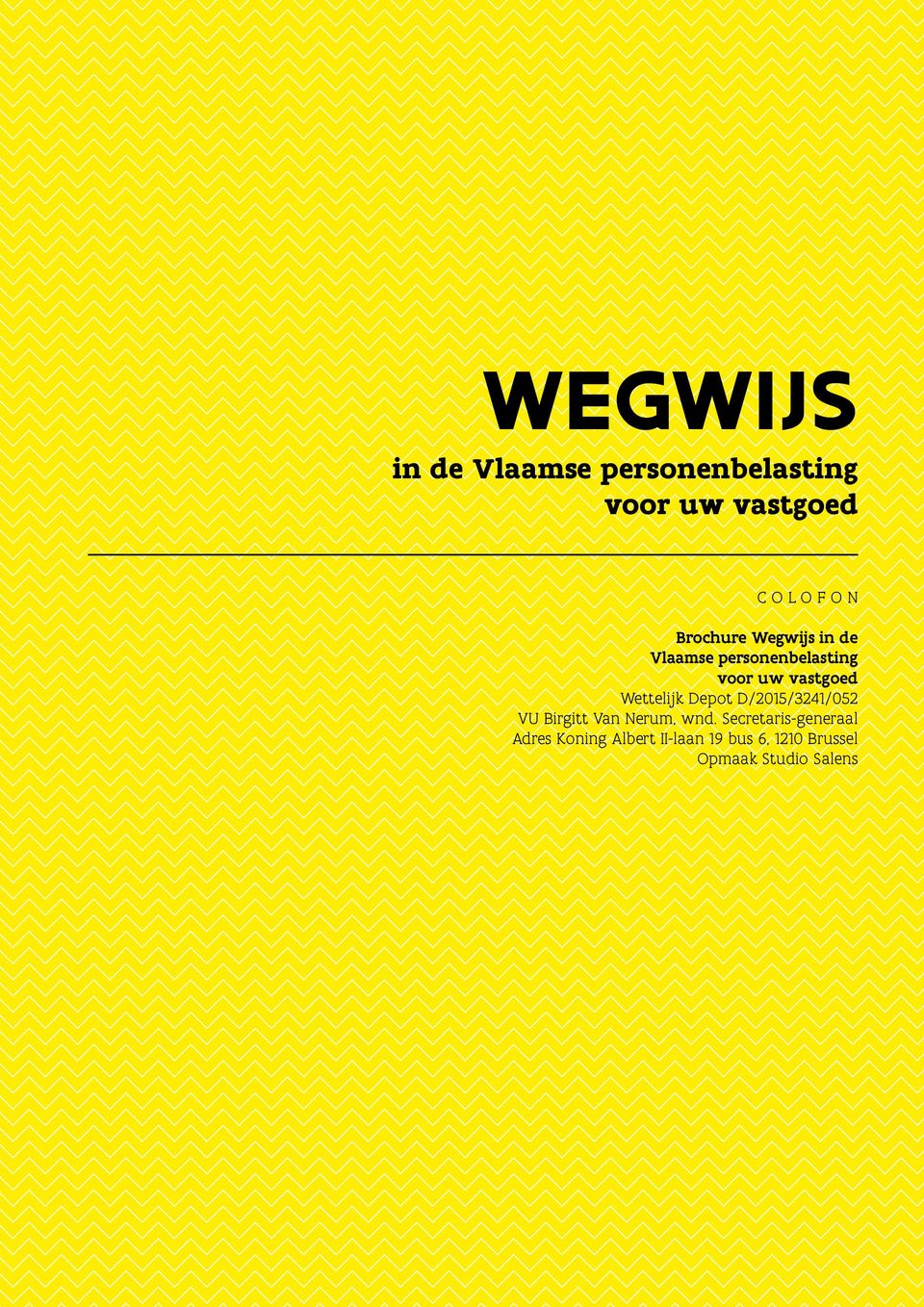 Wettelijk Depot D/2015/3241/052 VU Birgitt Van Nerum, wnd.