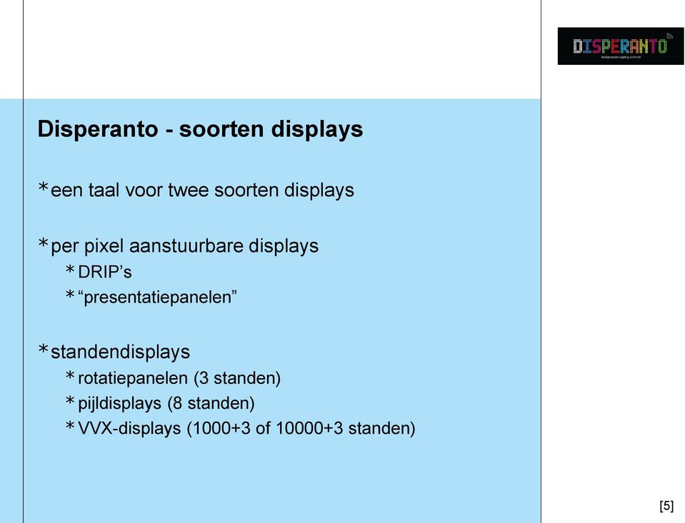 presentatiepanelen *standendisplays * rotatiepanelen (3