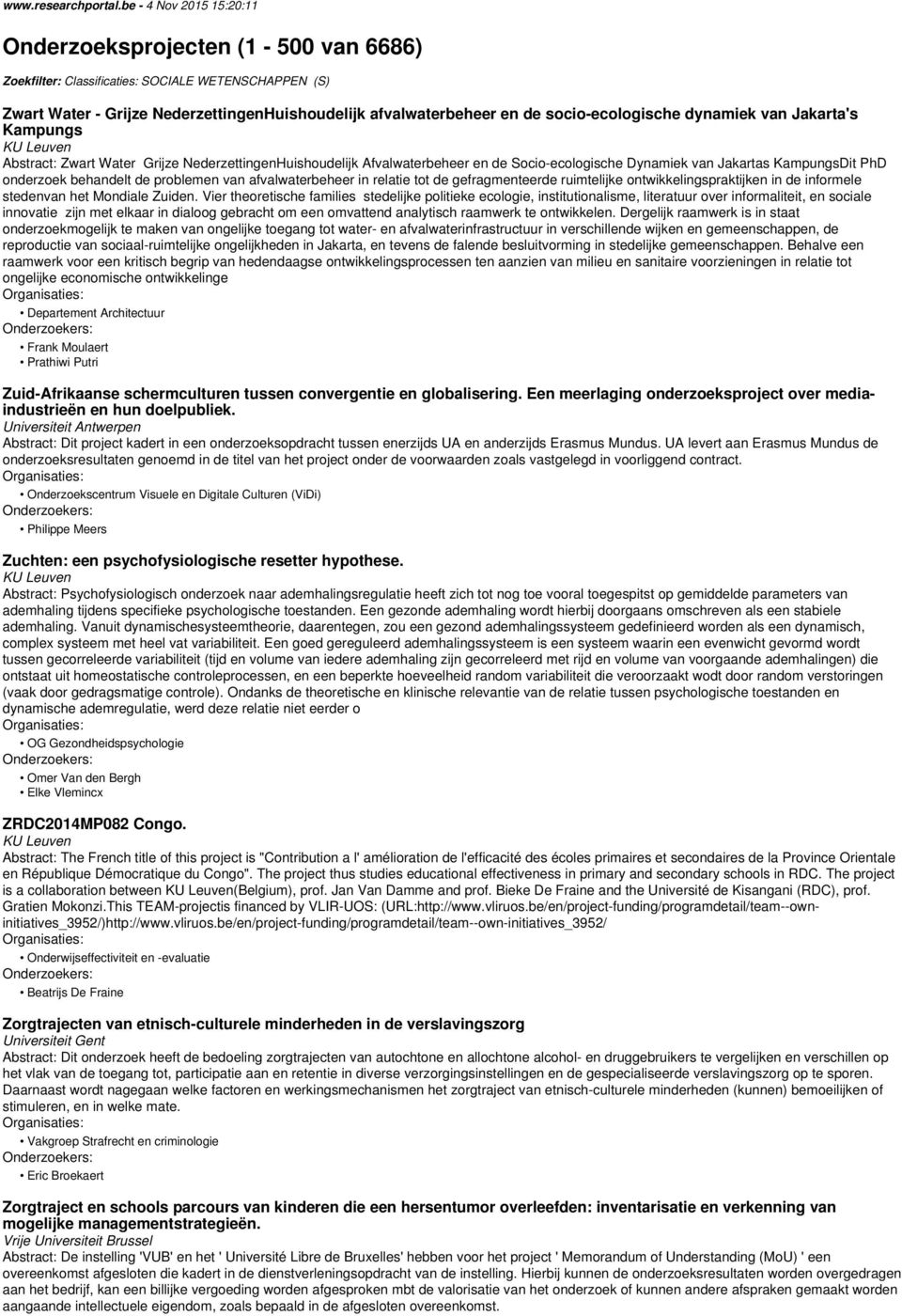 socio-ecologische dynamiek van Jakarta's Kampungs Abstract: Zwart Water Grijze NederzettingenHuishoudelijk Afvalwaterbeheer en de Socio-ecologische Dynamiek van Jakartas KampungsDit PhD onderzoek