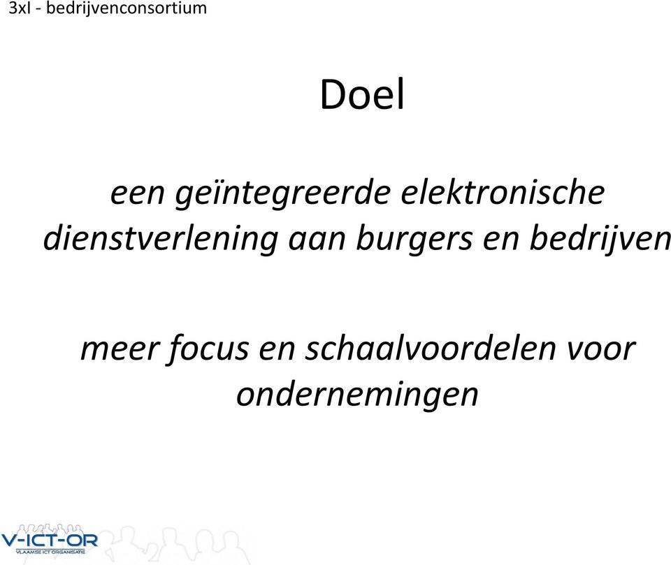 dienstverlening aan burgers en