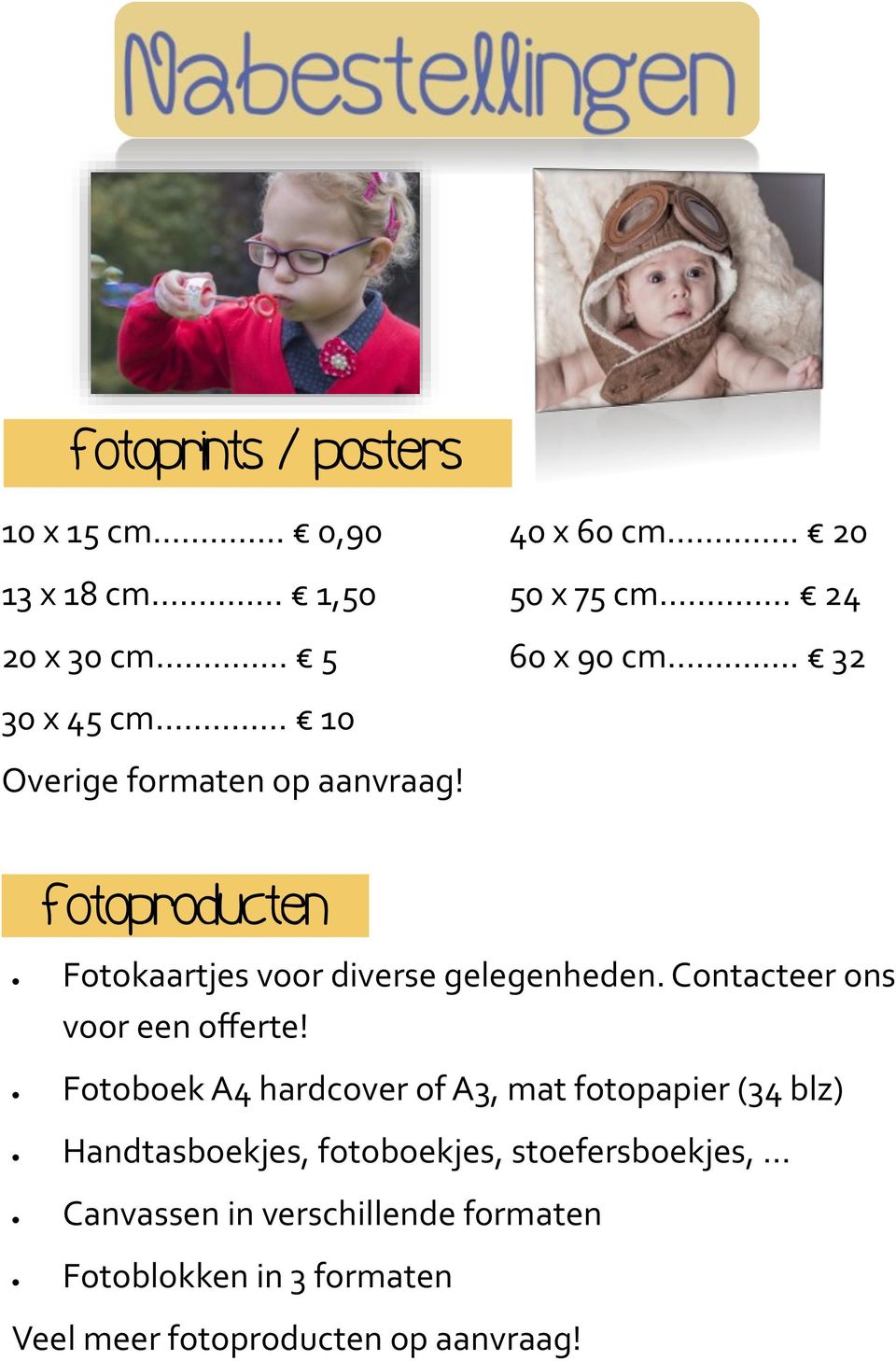 Contacteer ons voor een offerte!