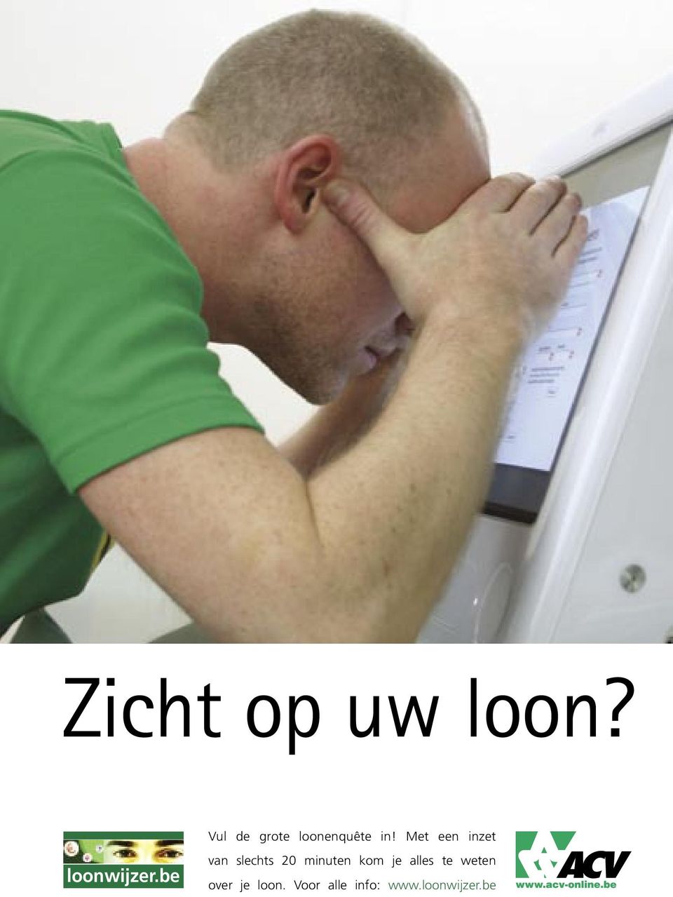 Met een inzet loonwijzer.