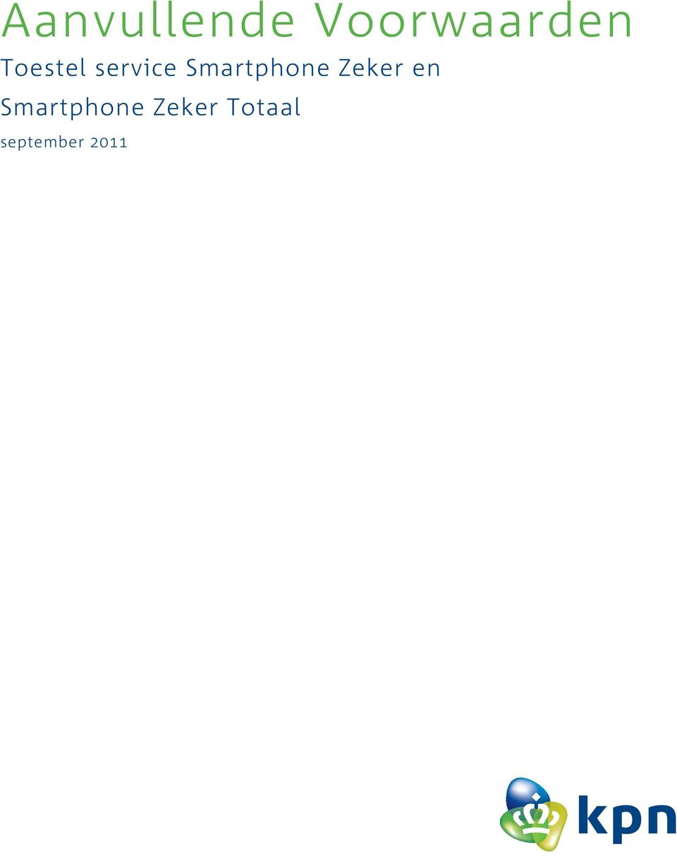 Smartphone Zeker en