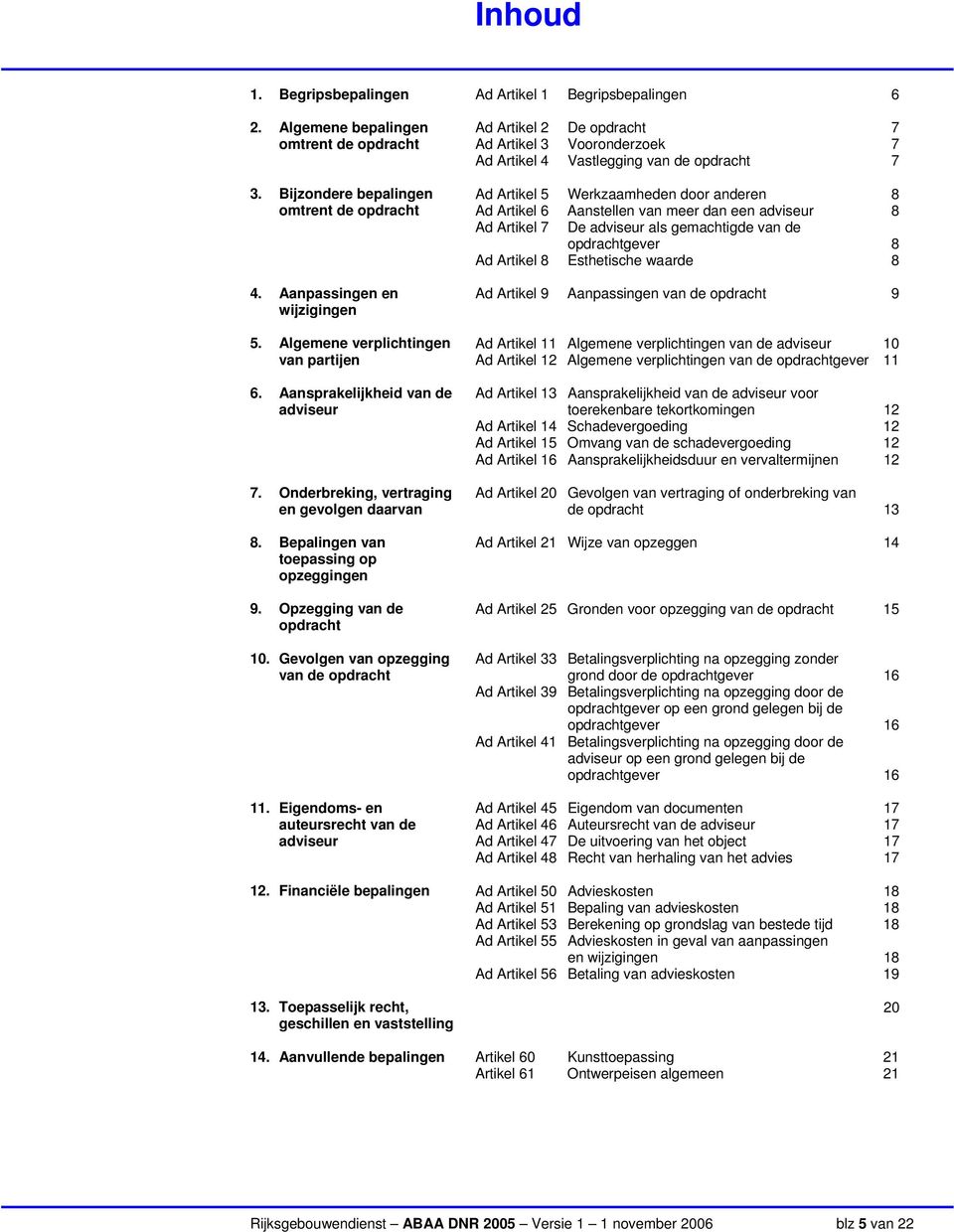 Gevolgen van opzegging van de opdracht 11.