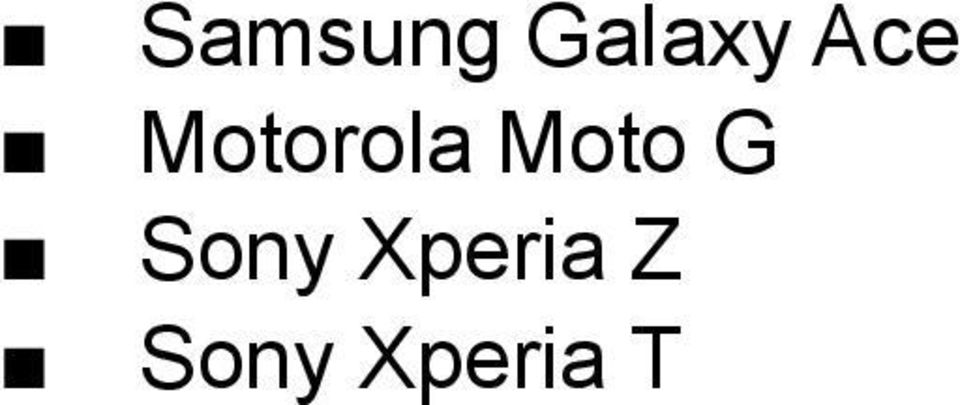 Moto G Sony