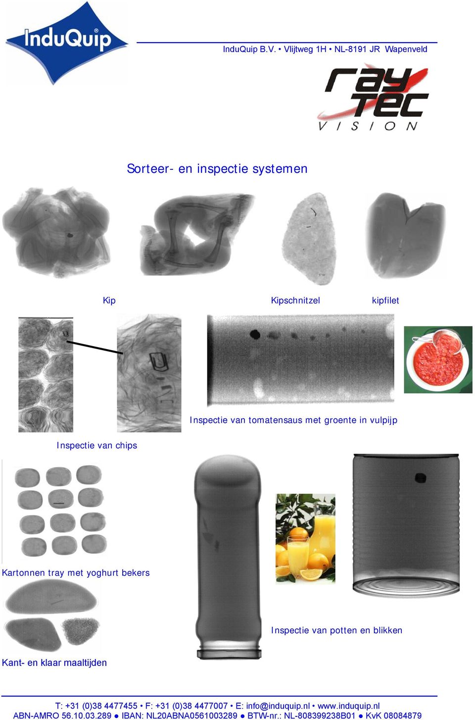 met groente in vulpijp Kartonnen tray met yoghurt