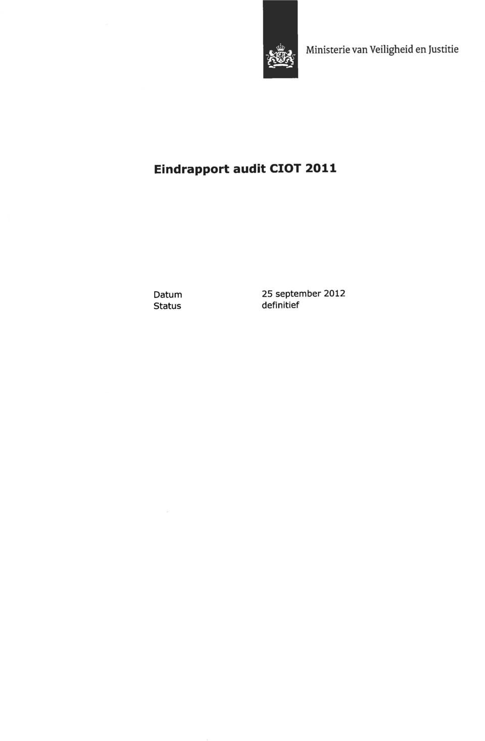 audit CIOT 2011 Datum 25