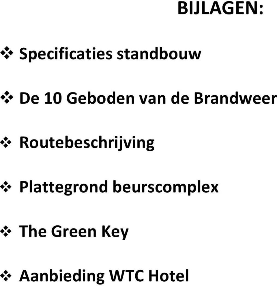 Routebeschrijving Plattegrond