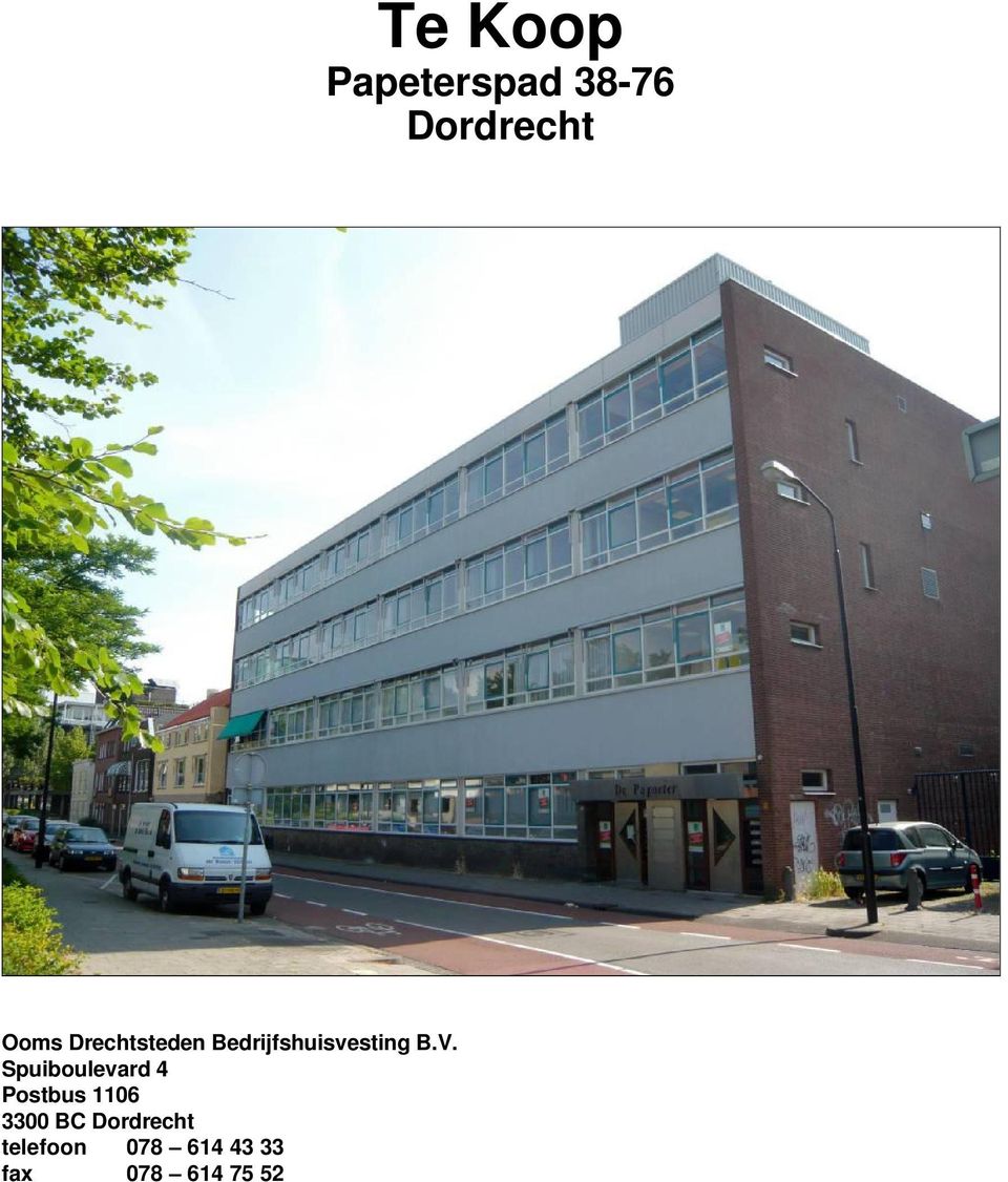 Dordrecht telefoon 078 614 43 33 fax 078