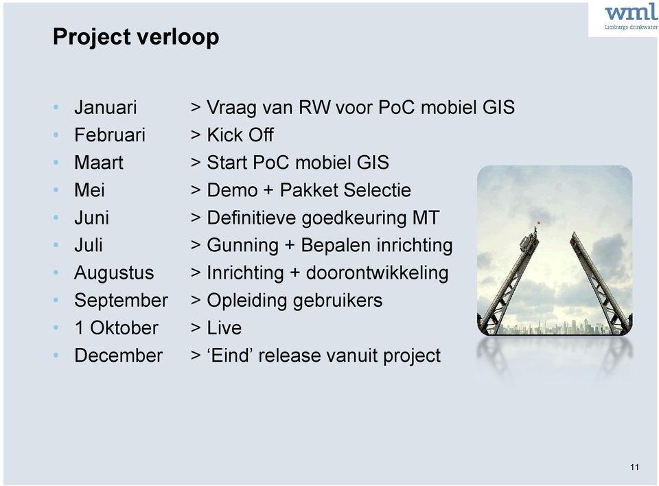 + Pakket Selectie > Definitieve goedkeuring MT > Gunning + Bepalen inrichting >