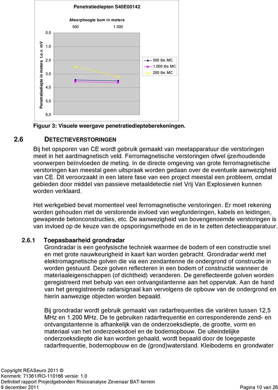 Ferromagnetische verstoringen ofwel ijzerhoudende voorwerpen beïnvloeden de meting.