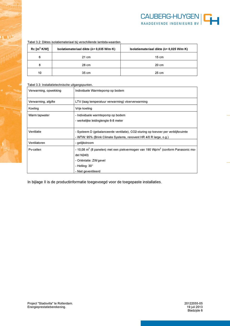 Verwarming, opwekking Individuele Warmtepomp op bodem Verwarming, afgifte Koeling Warm tapwater LTV (laag temperatuur verwarming) vloerverwarming Vrije koeling - Individuele warmtepomp op bodem -