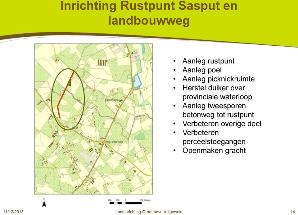 tweesporen betonweg tot rustpunt Verbeteren overige deel Verbeteren