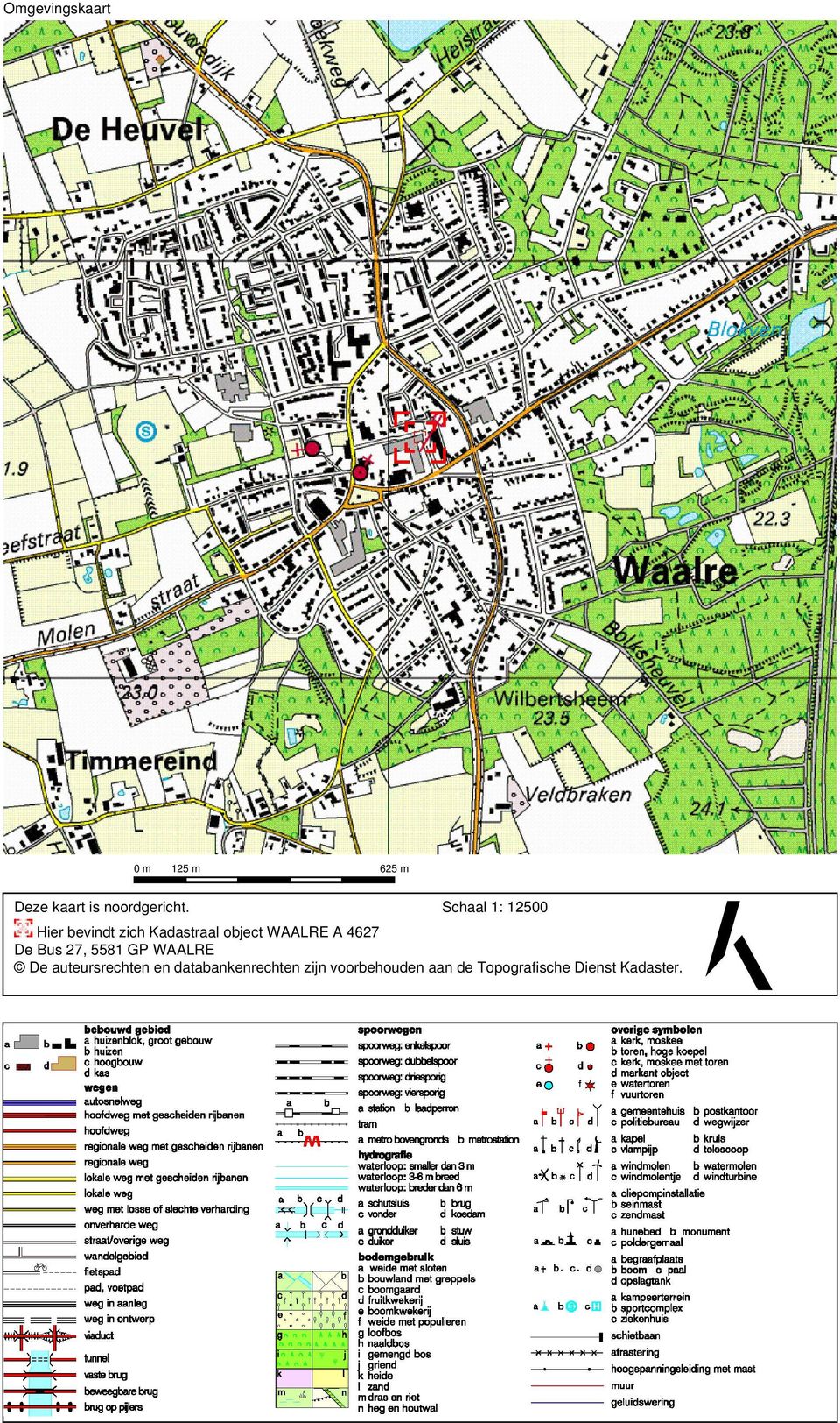 4627 De Bus 27, 5581 GP WAALRE De auteursrechten en