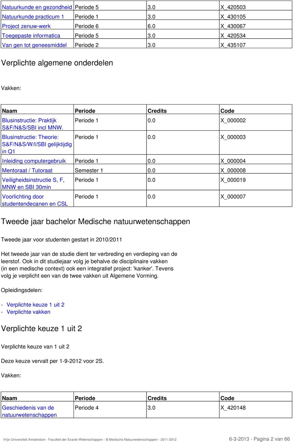 Blusinstructie: Theorie: S&F/N&S/W/I/SBI gelijktijdig in Q1 Periode 1 0.0 X_000002 Periode 1 0.0 X_000003 Inleiding computergebruik Periode 1 0.0 X_000004 Mentoraat / Tutoraat Semester 1 0.