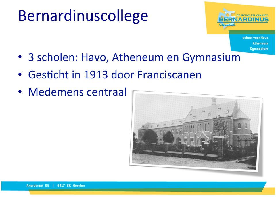 Gymnasium Ges:cht in 1913