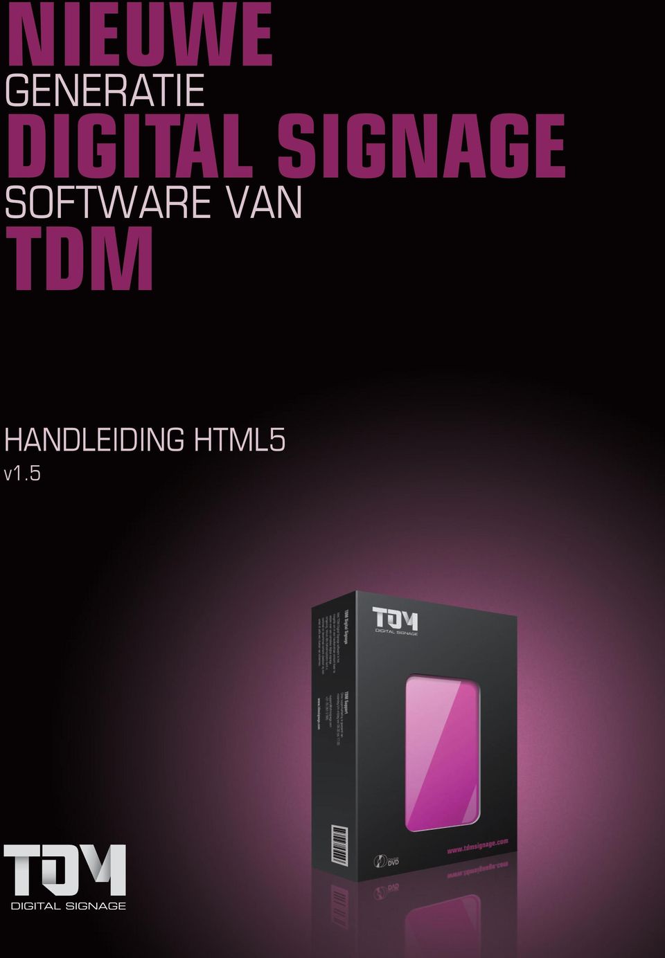 SOFTWARE VAN TDM