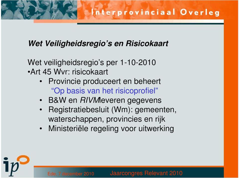 risicoprofiel B&W en RIVMleveren gegevens Registratiebesluit (Wm):