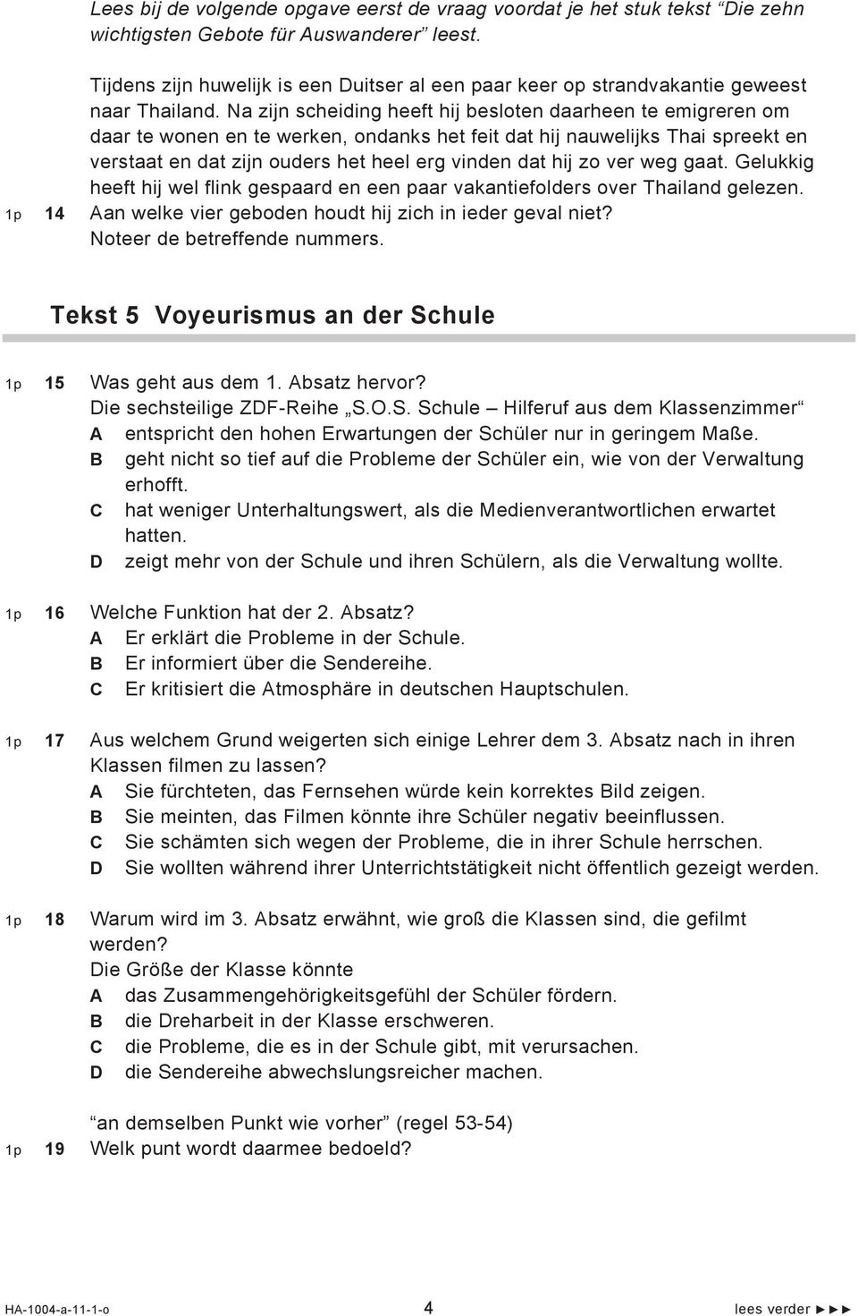 Na zijn scheiding heeft hij besloten daarheen te emigreren om daar te wonen en te werken, ondanks het feit dat hij nauwelijks Thai spreekt en verstaat en dat zijn ouders het heel erg vinden dat hij