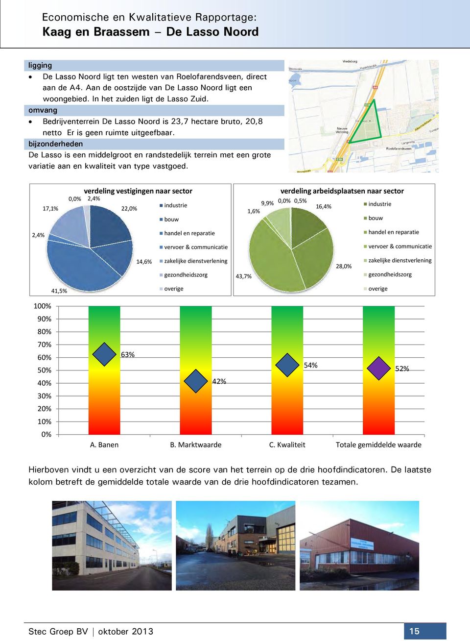 bijzonderheden De Lasso is een middelgroot en randstedelijk terrein met een grote variatie aan en kwaliteit van type vastgoed.