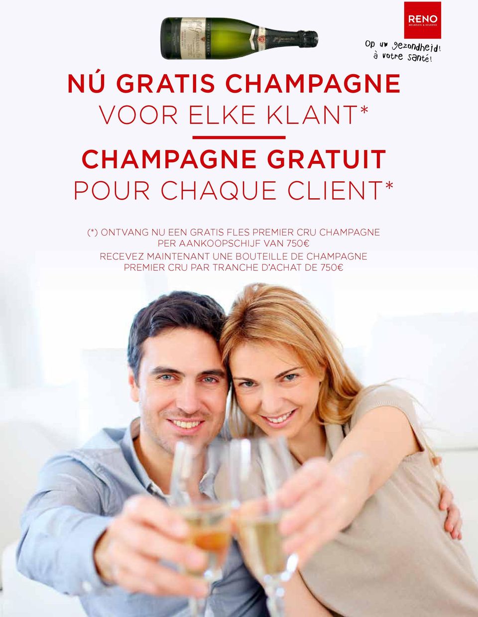 (*) ONTVANG NU EEN GRATIS FLES PREMIER CRU PER