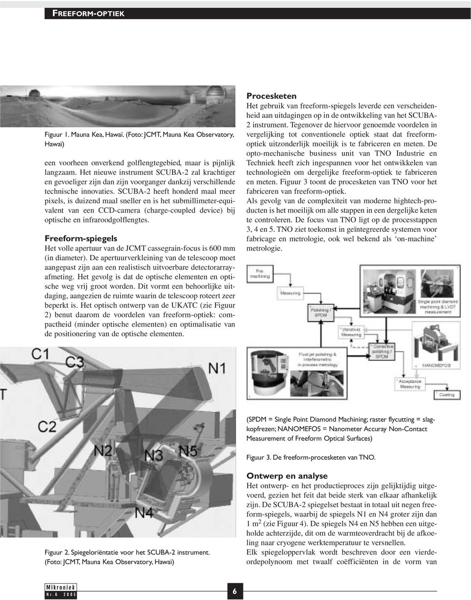 SCUBA-2 heeft honderd maal meer pixels, is duizend maal sneller en is het submillimeter-equivalent van een CCD-camera (charge-coupled device) bij optische en infraroodgolflengtes.