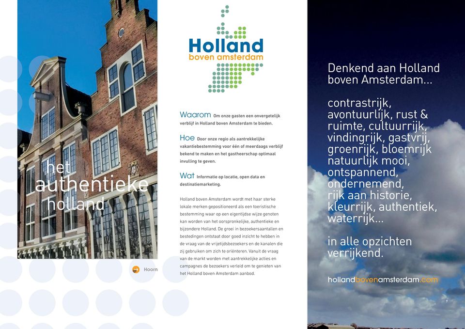 Wat Informatie op locatie, open data en destinatiemarketing.