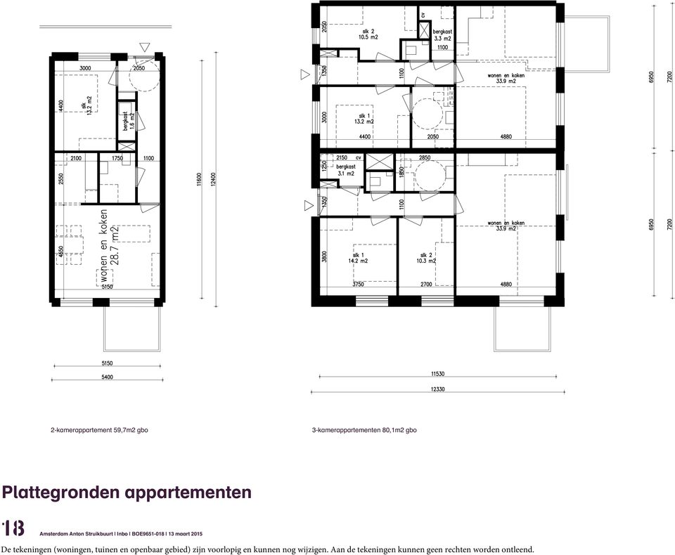 80,1m2 gbo Plattegronden