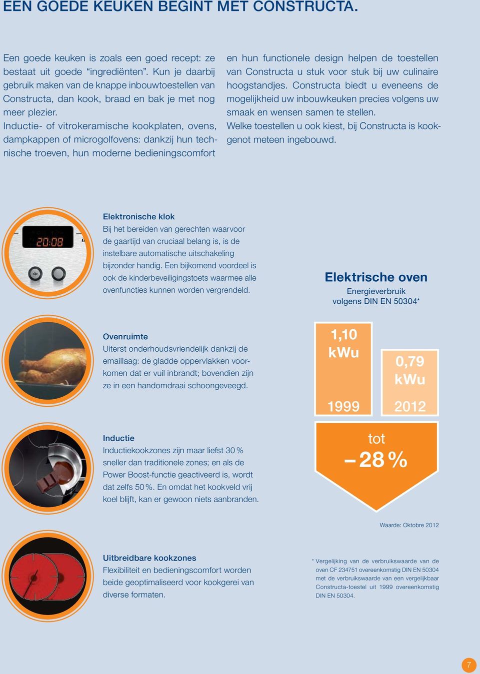 Inductie- of vitrokeramische kookplaten, ovens, dampkappen of microgolfovens: dankzij hun technische troeven, hun moderne bedieningscomfort en hun functionele design helpen de toestellen van