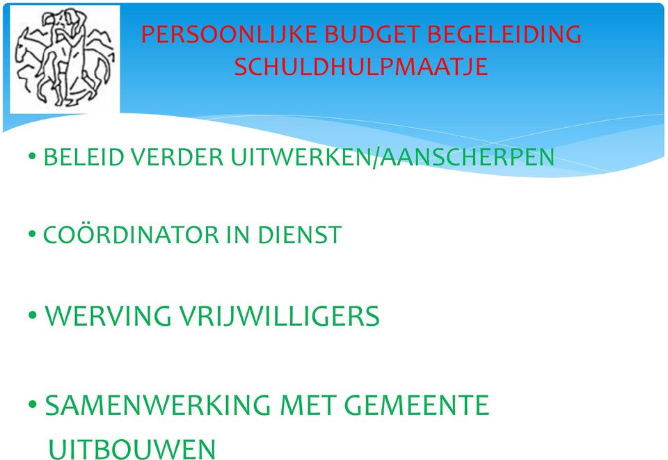 UITWERKEN/AANSCHERPEN COÖRDINATOR IN