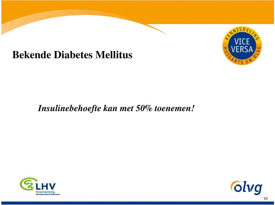 Insulinebehoefte